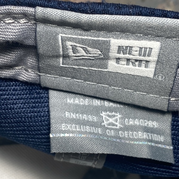 Dallas Cowboys New Era 9Forty Cap Navy White O/S Adjustable - Picture 5 of 6